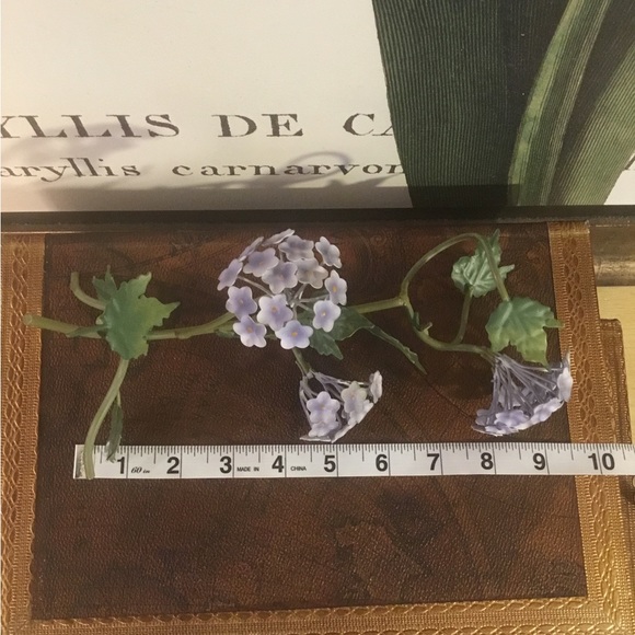 VTG Metal Forget Me Not Flowers - Picture 6 of 7